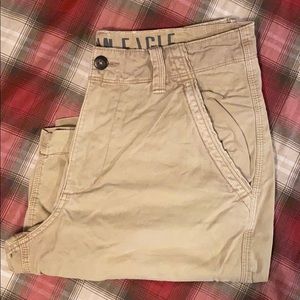 AE men’s flat front shorts - 34’ waist
